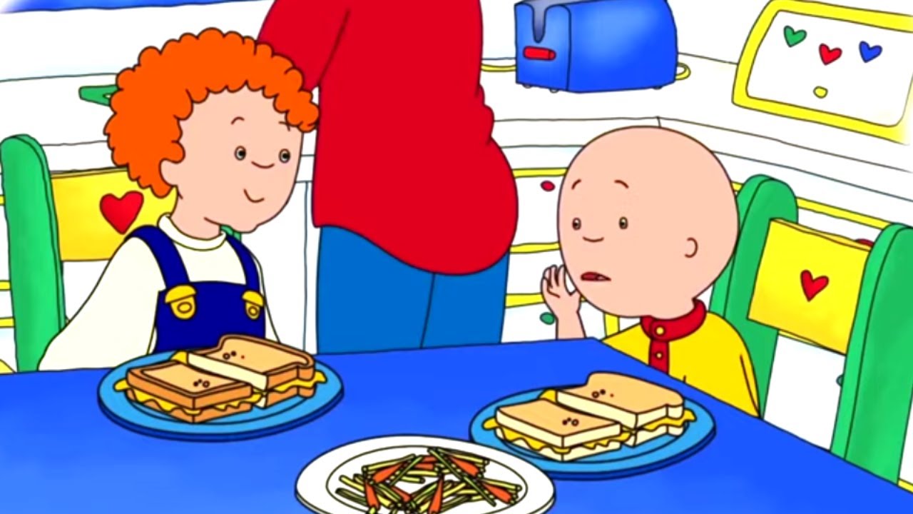 Caillou en de Grote Lunch | Caillou Nederlands - WildBrain