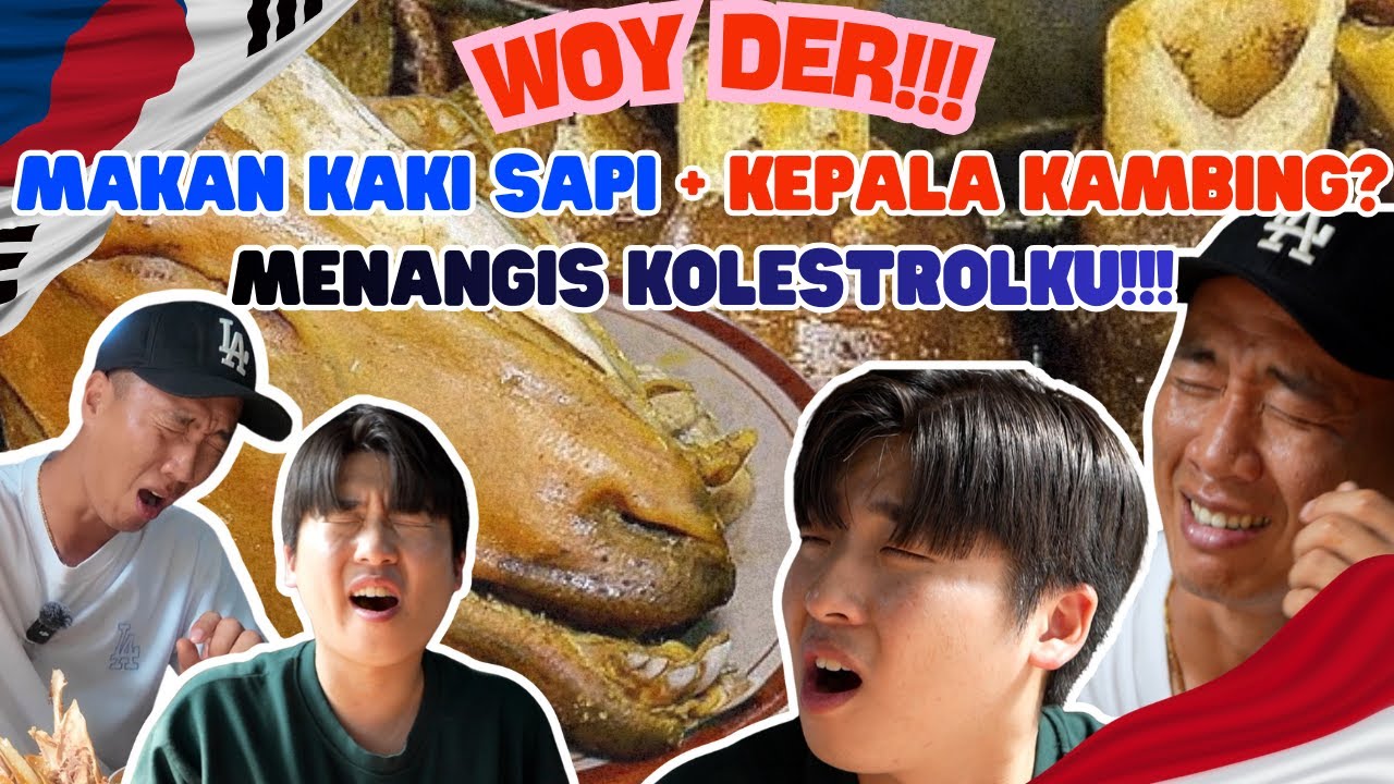 [WOY DER! Eps.4] | JEJE & COACH YOO MAU NANGIS MAKAN KEPALA KAMBING UTUH! SAMPE MINTA CANCEL SHOOT!!