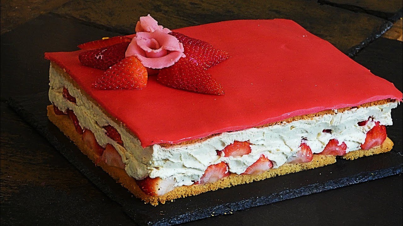 N196 Le fraisier vegan