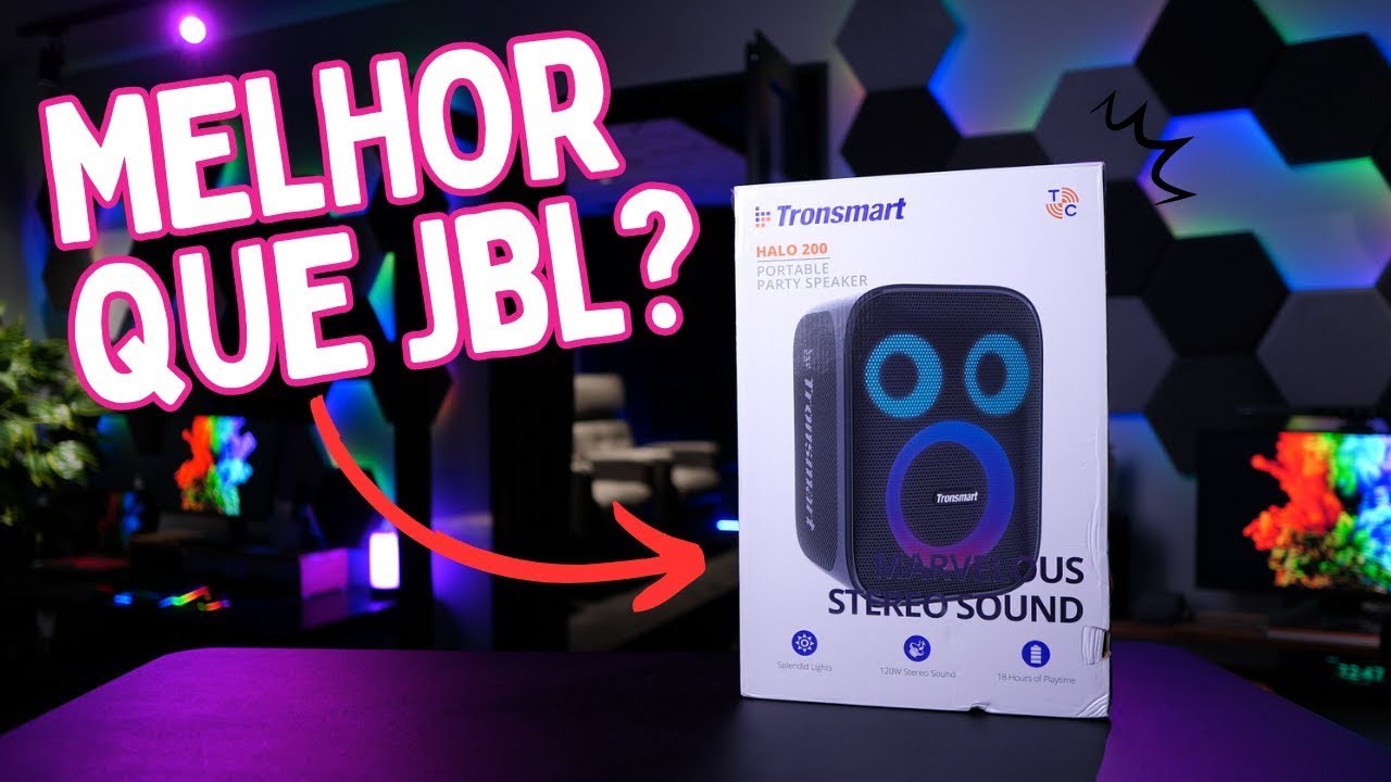 O PODER DA TRONSMART HALO 200