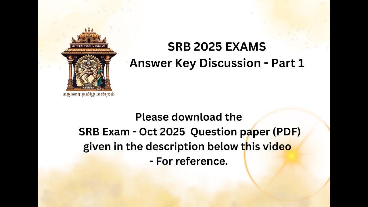 SRB 2025   Answer key discussion part 1(Co- Op Related Questions-1)