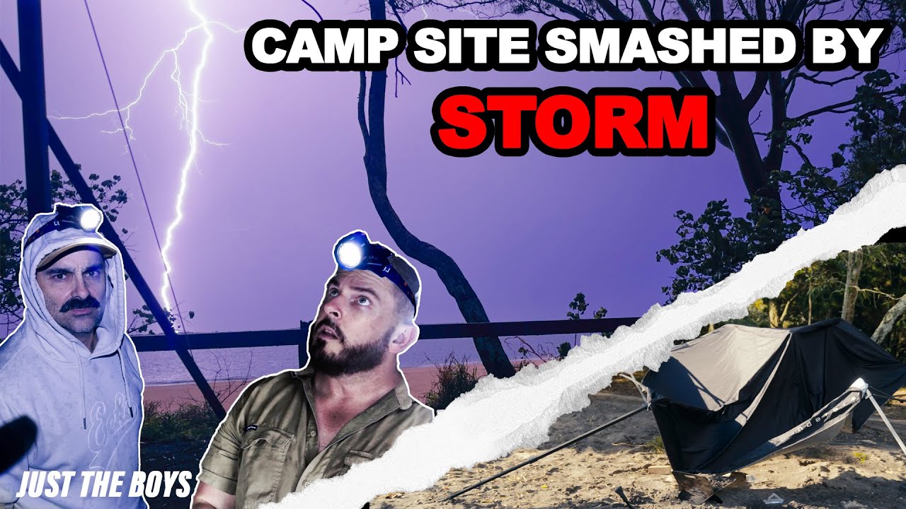 Camping Disaster: Severe Storm SMASHED Our Camp