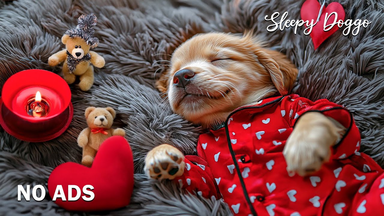 12 часов музыки для успокоения собак 🐶🎅 Релаксация ☃️ Музыка от тревоги разлуки 🎄 без рекламы