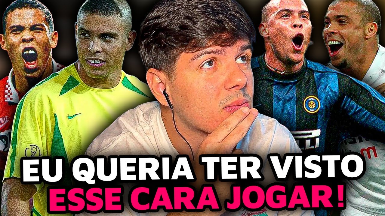 RONALDO FÊNOMENO: O QUÃO BOM ELE FOI REALMENTE - wardi REACT!