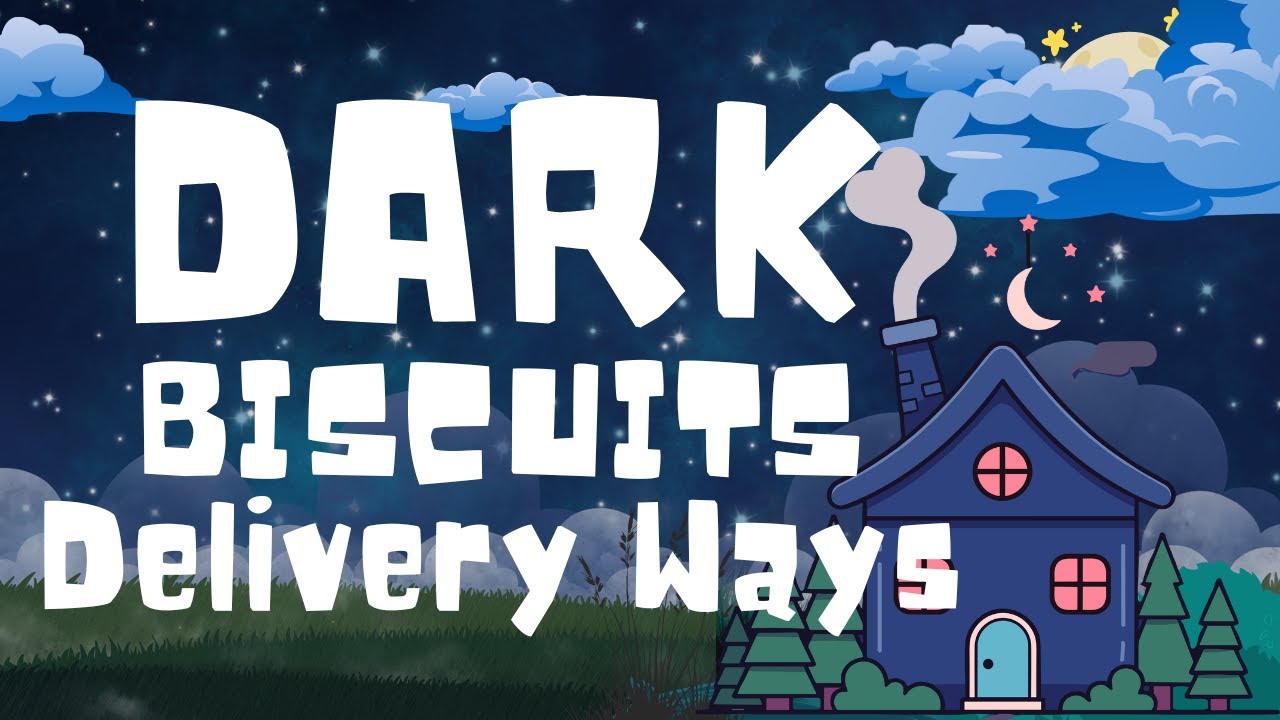 Dark Biscuits Is Smart With Food or Package Deliveries