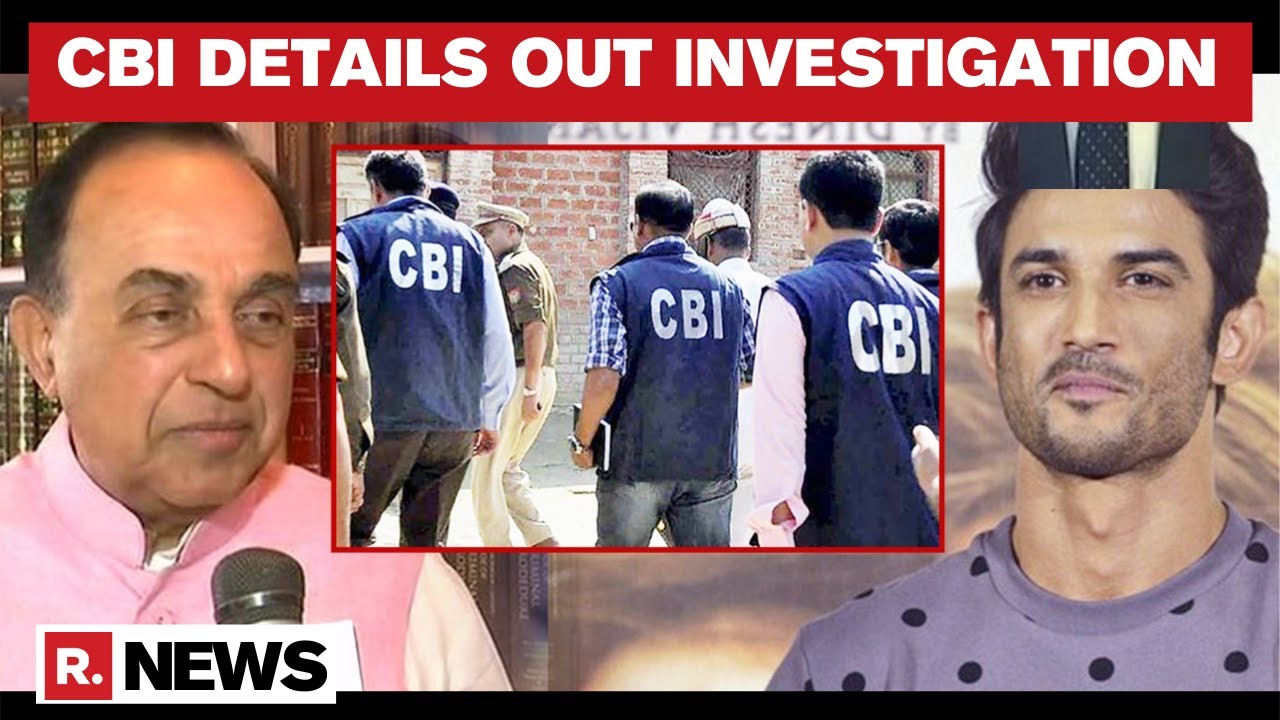 In Sushant Singh Rajput Case Update, CBI Tells Dr Subramanian Swamy 'No Aspect Ruled Out'