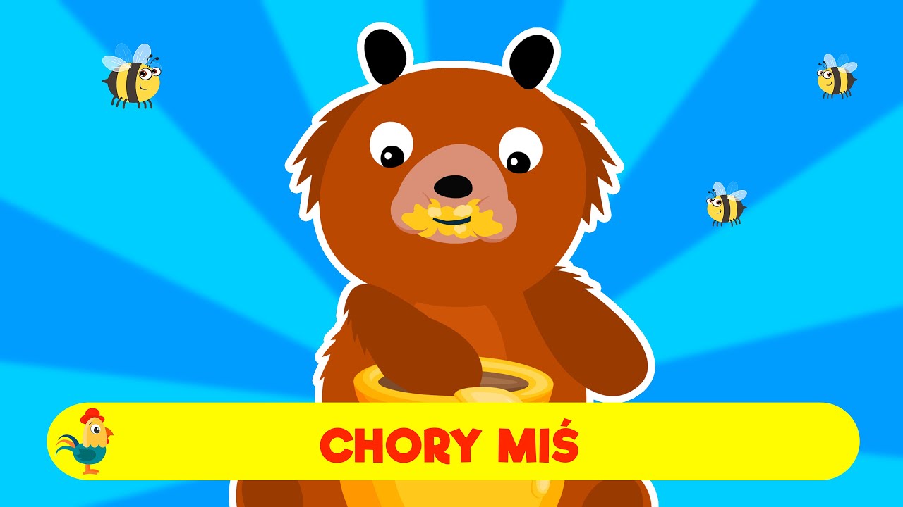 ŚPIEWAJĄCE BRZDĄCE - CHORY MIŚ - PIOSENKI DLA DZIECI
