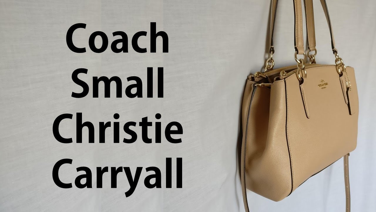 Coach Small Christie Carryall & My Mom's Defective Version of This Bag