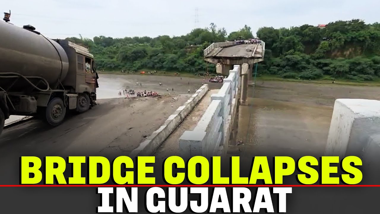 LIVE: Bridge Collapses in Gujarat&rsquo;s Vadodara | 9 Killed, Rescue operation by NDRF team underway