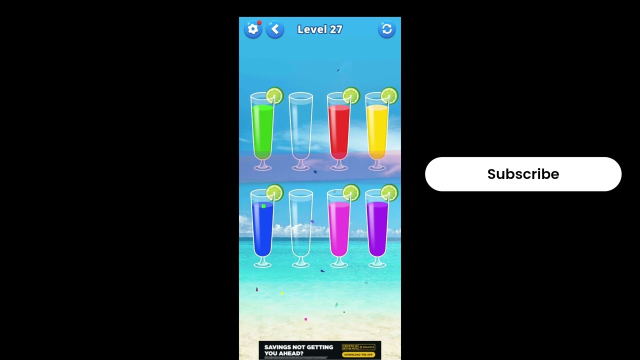 Water Sort - Color Puzzle Game Level 27 | Water Sort Puz Level 27