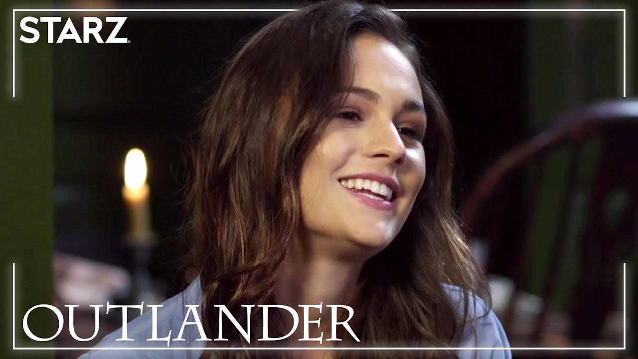 Outlander | Entertainment Tonight Interviews Sophie Skelton | STARZ