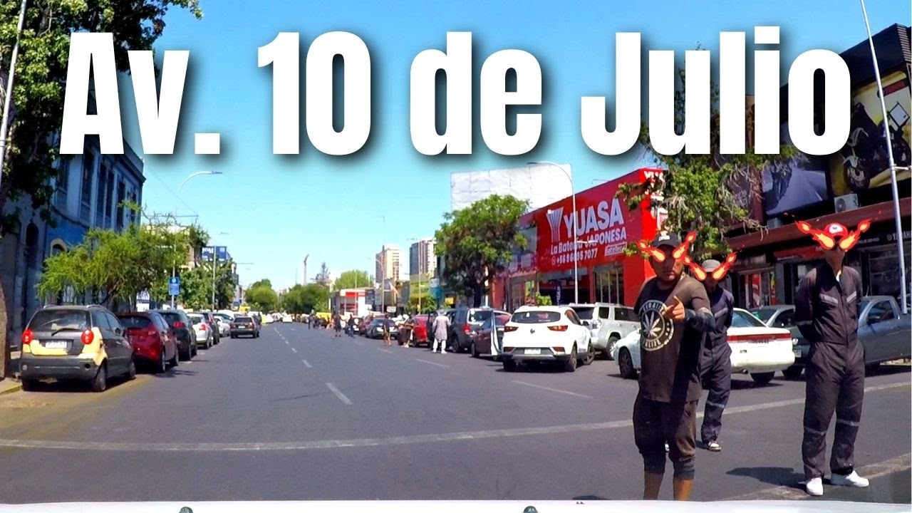 Avenida 10 de Julio - Santiago