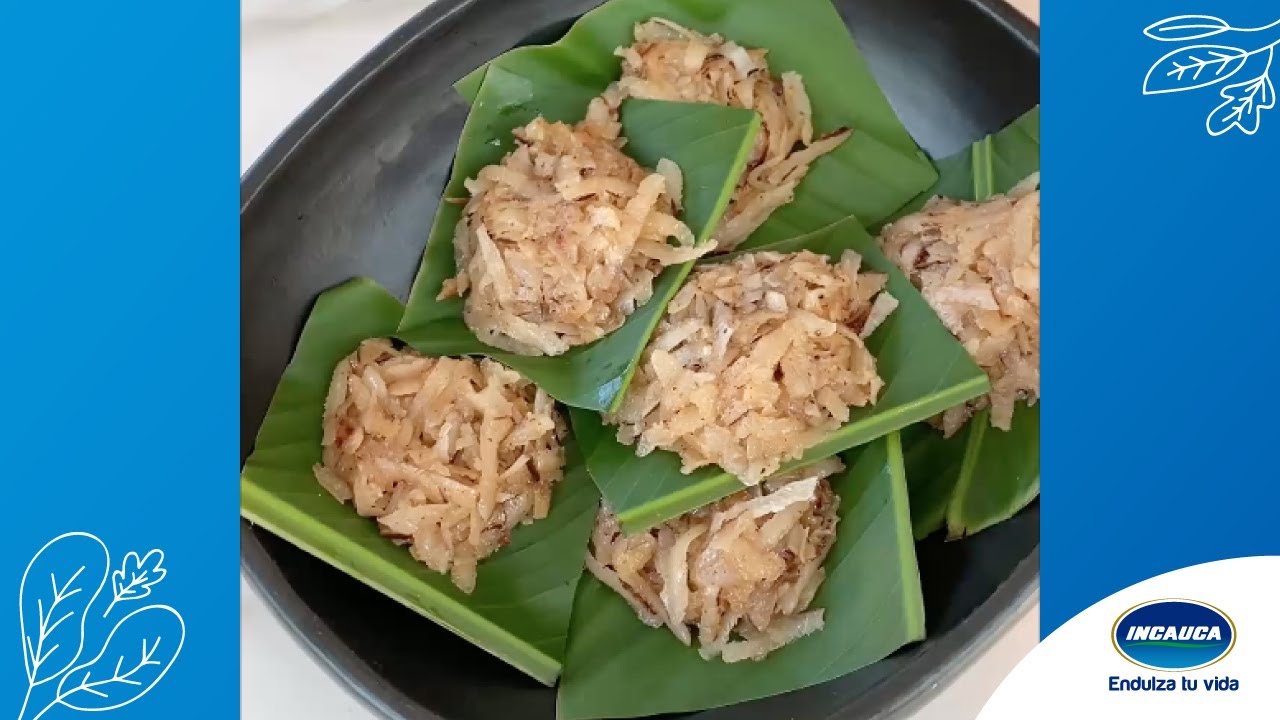 Cocadas con azúcar Incauca