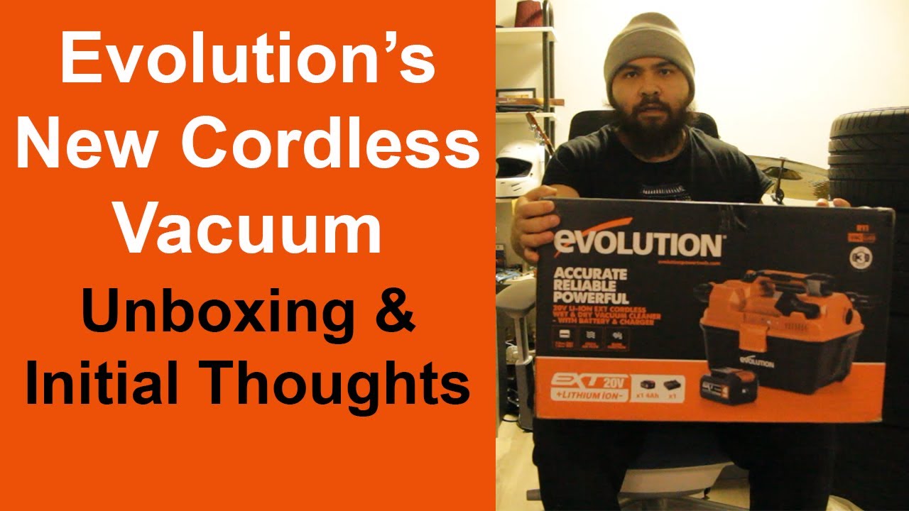 Evolution Cordless R11VAC-Li Wet/Dry Workshop Vacuum - Unboxing and Initial Thoughts