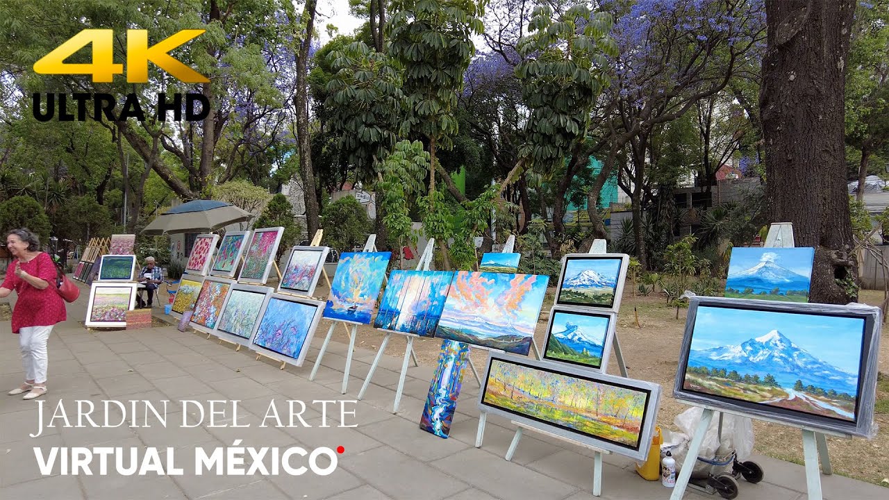 🔴 [4K] JARDIN DEL ARTE EN SULLIVAN! AQUI PUEDES COMPRAR PINTURAS Y FOTOS DE LOS MAS GRANDES ARTISTAS