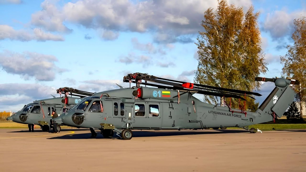 ЛИТВА ОБНОВЛЯЕТ ФЛОТ: первые вертолеты Black Hawk поступили на службу