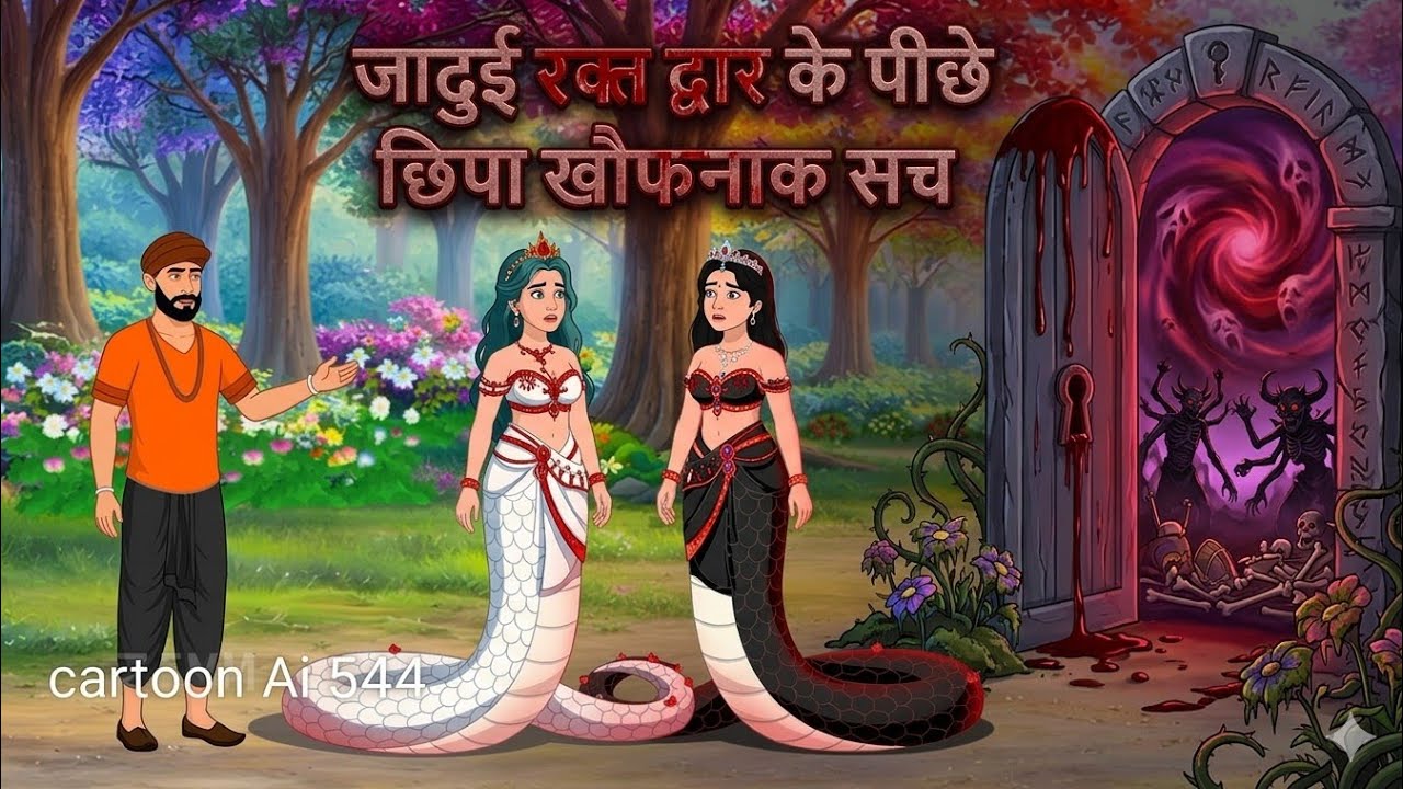 जादुई रक्त्त द्वार के पीछे छिपा खौफनाक सच | cartoon kahani | moral #story | kahani | hindi kahani