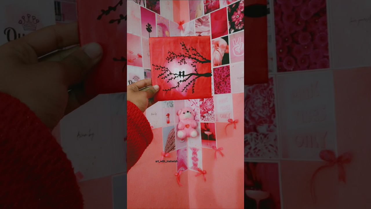 Love on a branch🥰❤️.   