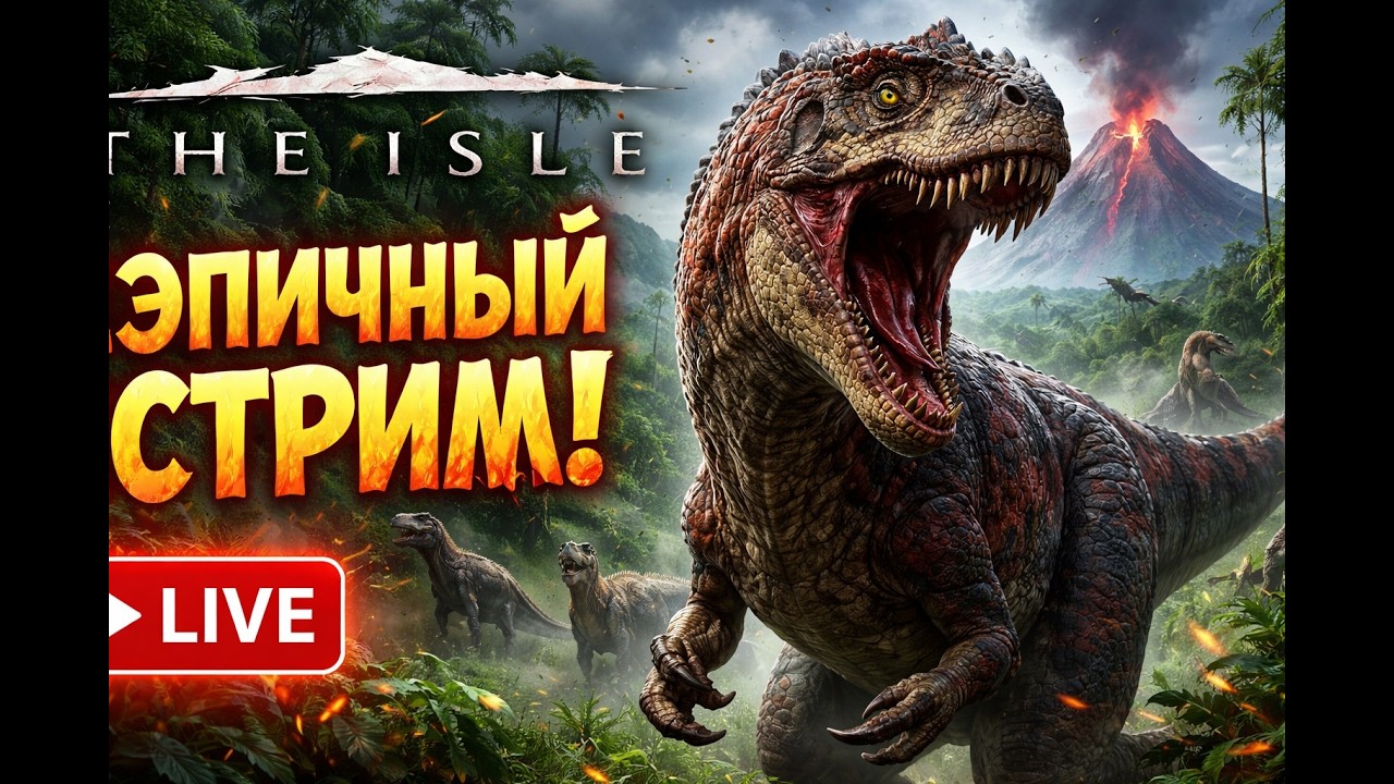 Один укус — и паника | Аллозавр в деле  #gaming  #theisle #theisleevrima   #repost