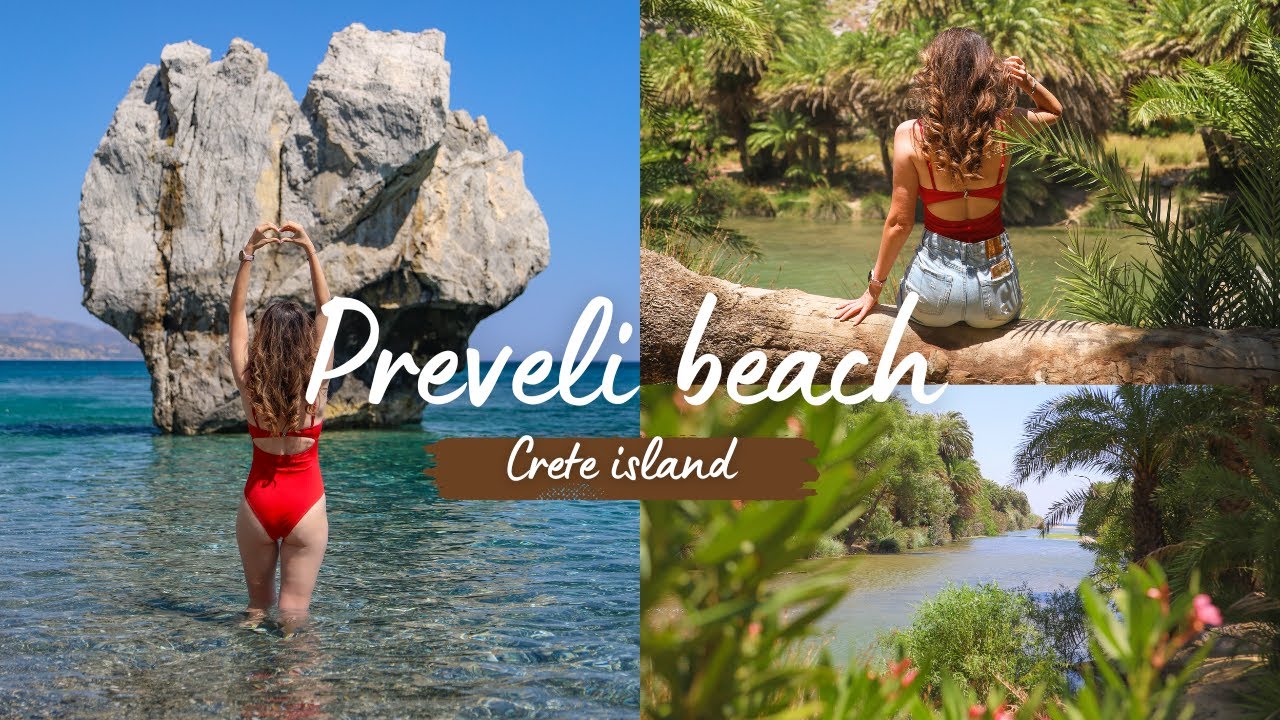 🇬🇷 🌴 What It&rsquo;s Like at Preveli Beach, Crete | Hidden Gem Vibes