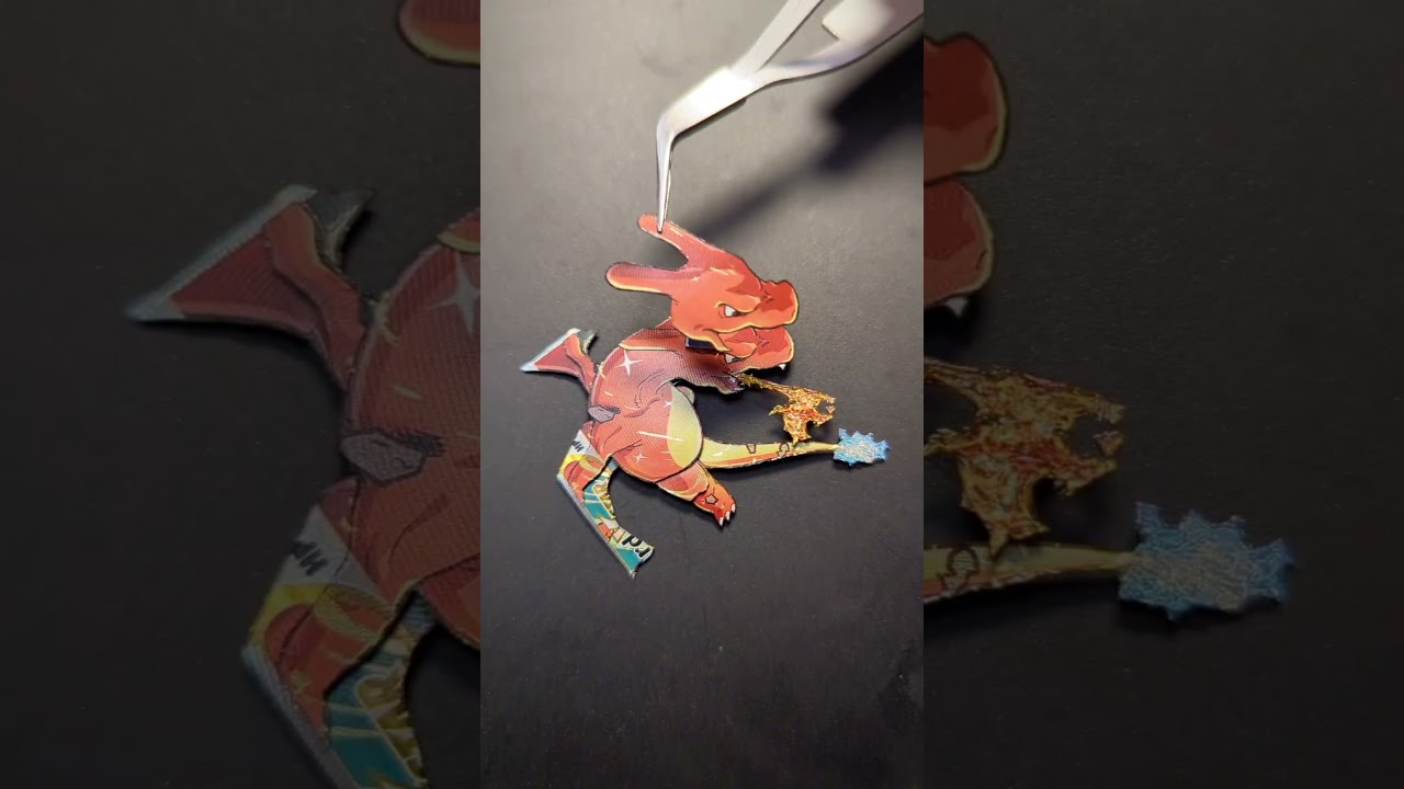 Custom Charizard VStar 3D Pok&eacute;mon Card #pokemonswordshield