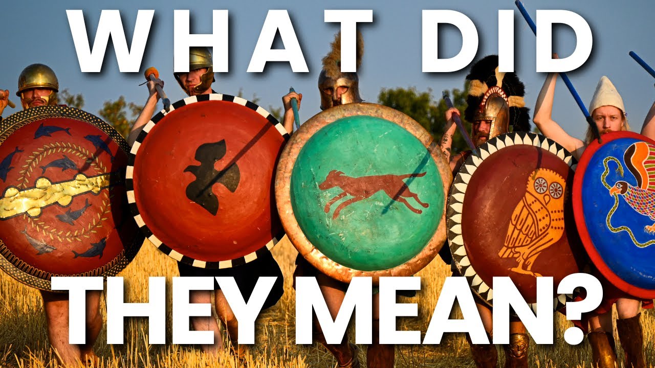 What were the symbols on hoplite shields? Taking a closer look at ancient Greek shields