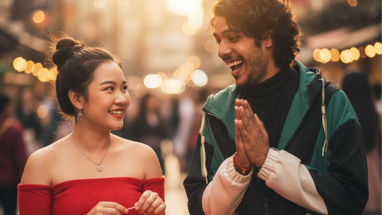 You Won’t Believe😍 How This Thai Girl Made Him Happy 🤭❤️