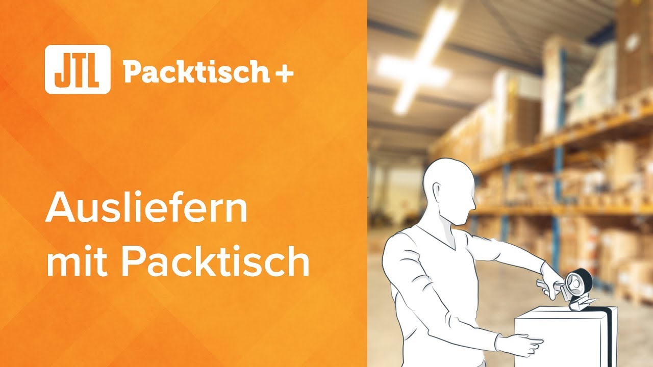 JTL Wawi Packtisch Auslieferung