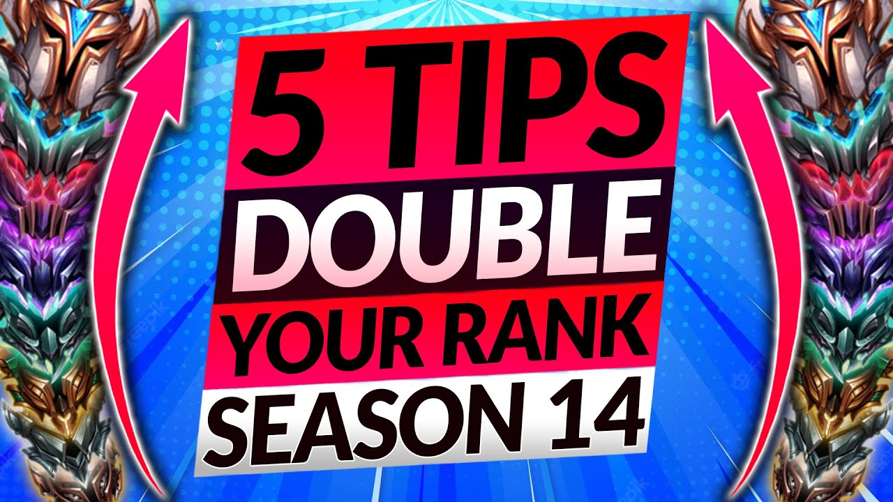 ONLY 5 TIPS YOU NEED to FARM RANKED MMR in Season 14 - League of Legends Guide (2024)