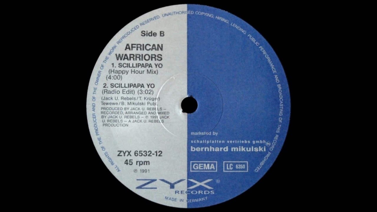 AFRICAN WARRIORS: Scillipapa yo (happy hour mix)