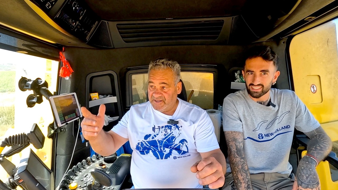 TREBBIAMO CON STEFANO A BORDO DELLA NH CR7.90!