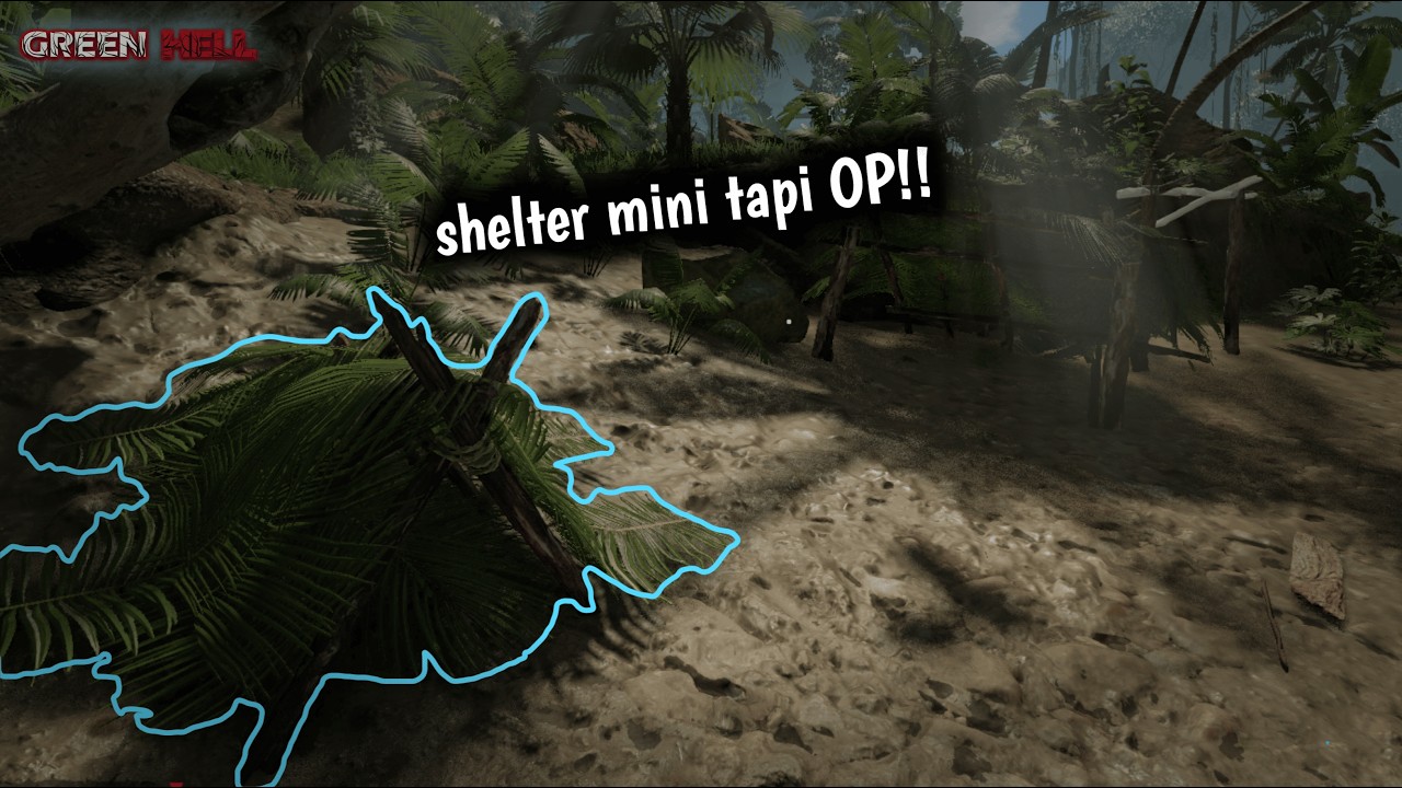 Nginep di Shelter Seupil… Selamat Gak Ya?  [ GREEN HELL, indonesia