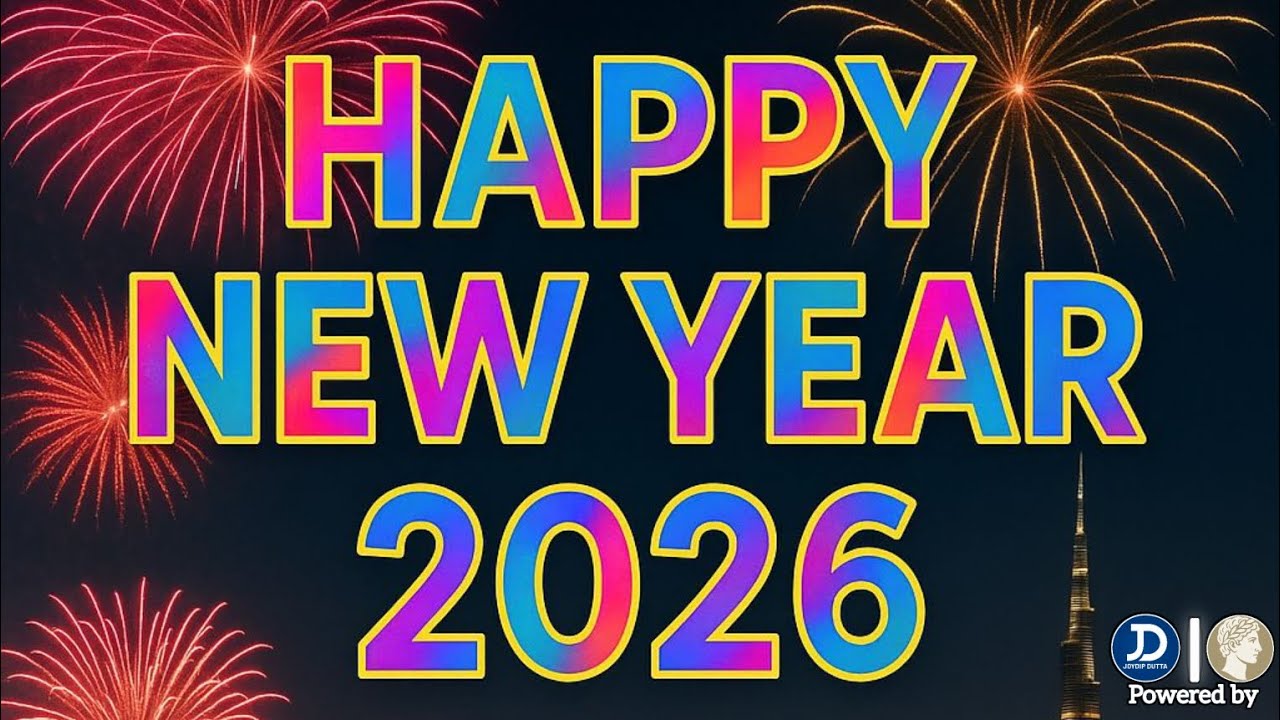 🎆 Happy New Year 2026❤️ | নতুন বছরের কবিতা 🎉 | ভালোবাসায় শুরু হোক নতুন বছর 🎊| Powered by JD & TM