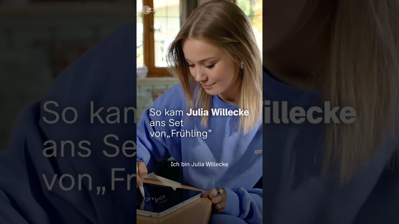 Julia Beautx Behind the Scenes &ndash; Fr&uuml;hling | ZDF Serie