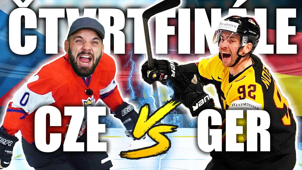 ČESKO - NĚMECKO | MS v hokeji 2022 🏒
