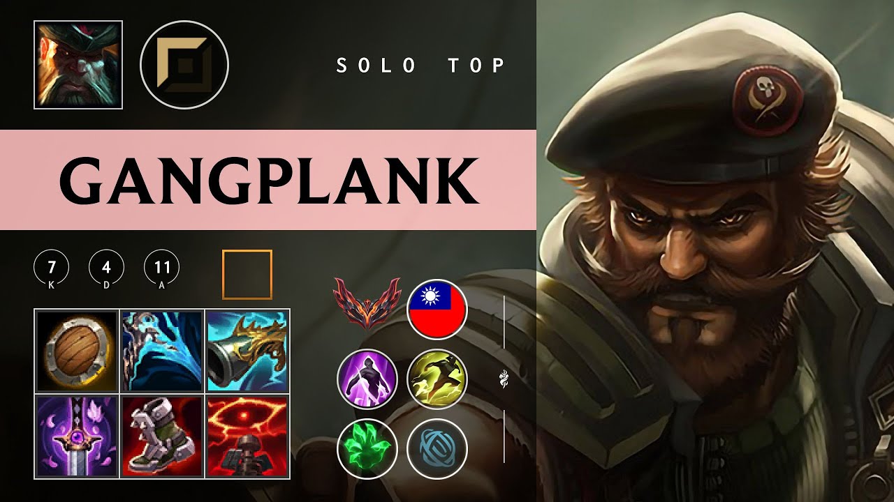 Gangplank Top vs Jayce - TW Grandmaster Patch 26.02