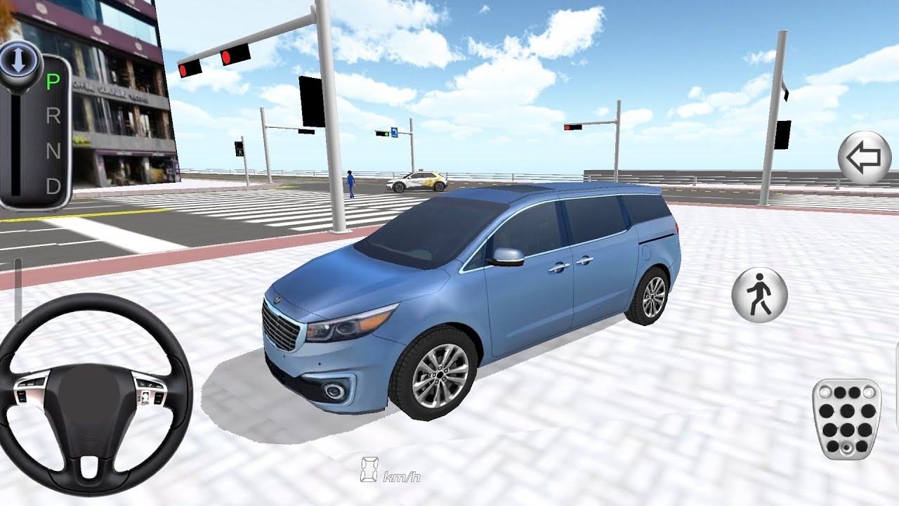 New Kia carnival For Parking - 3d Driving Class android game || Car Game #gameplay #cargame