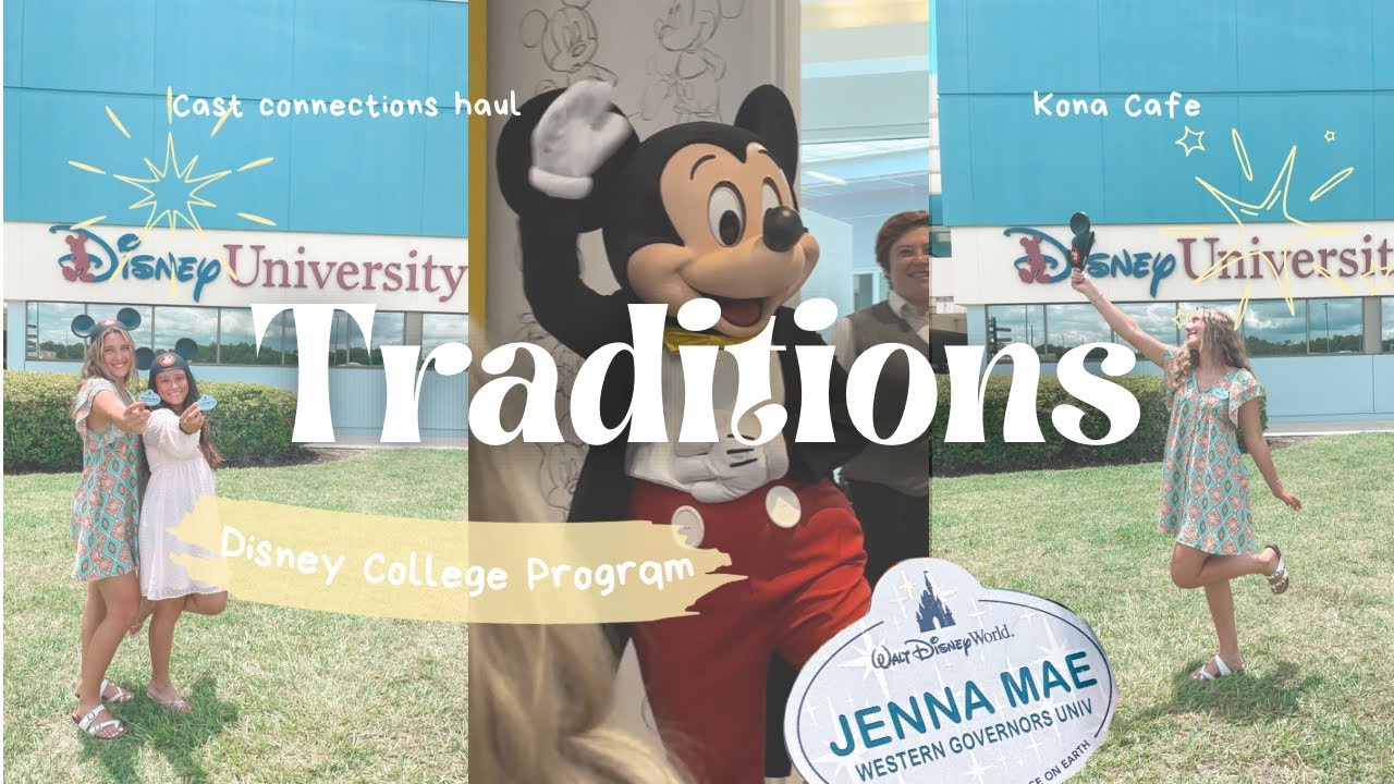 DCP traditions & bringing the magic to life!! cast connections haul - disney college program