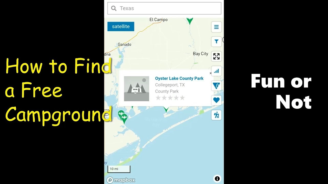 How to Find Free Campgrounds | campendium | free campsites | Fun or Not | Vanlife Pinoy in America