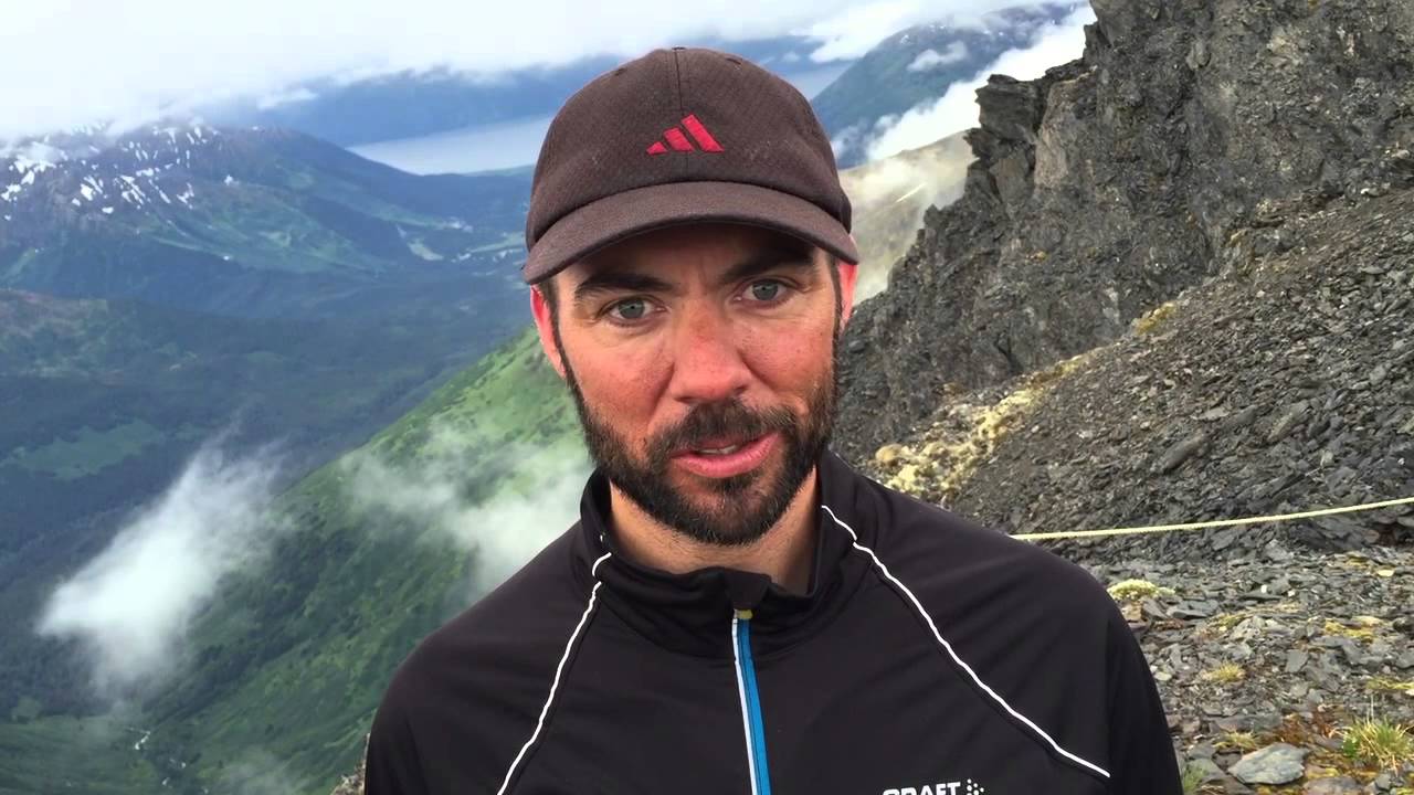 Erik Flora on Eagle Glacier