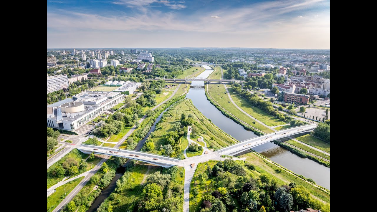 Budowa Kładek Berdychowskich nad Wartą w Poznaniu
