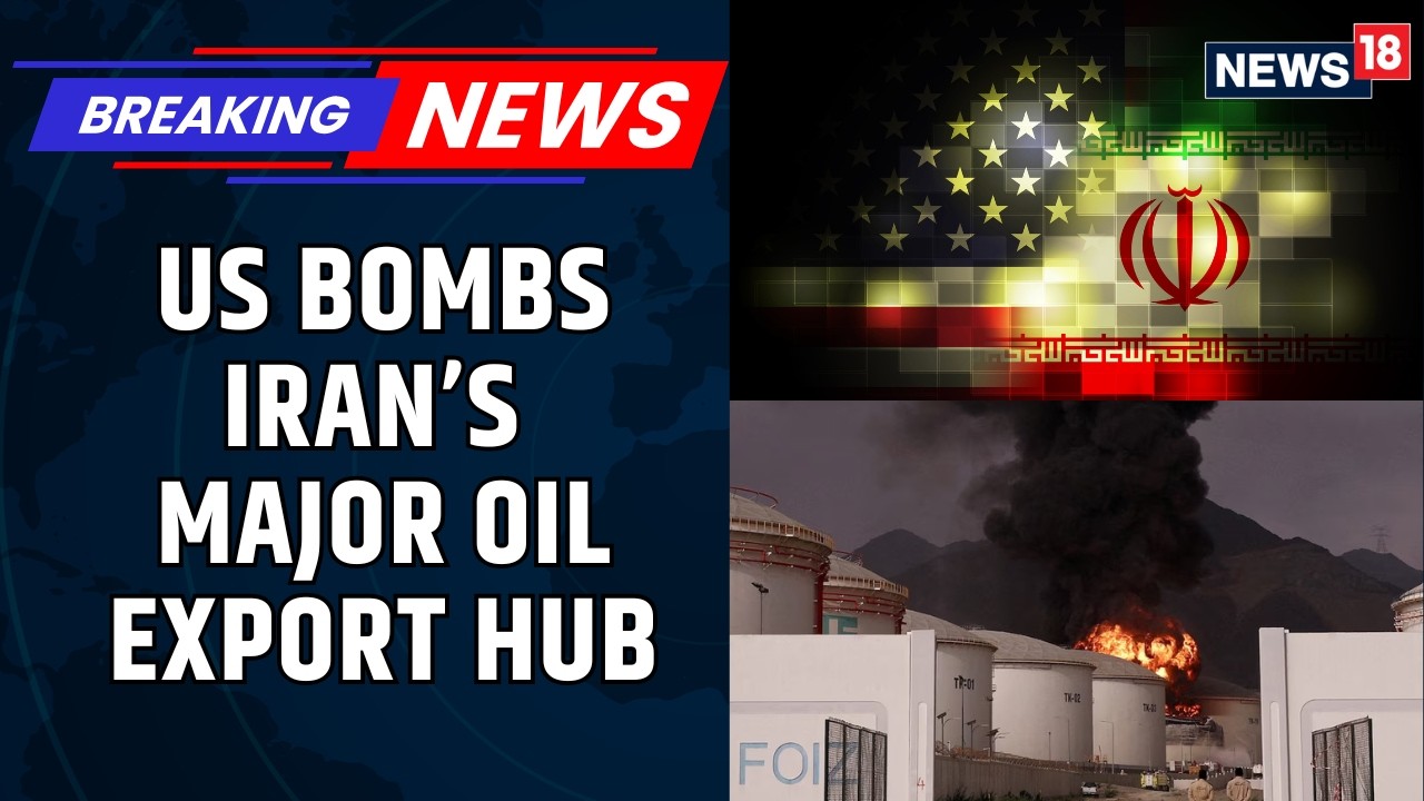 BREAKING: US bombs Iran’s Kharg Island | Trump: US Forces Obliterated All Military Targets | News18