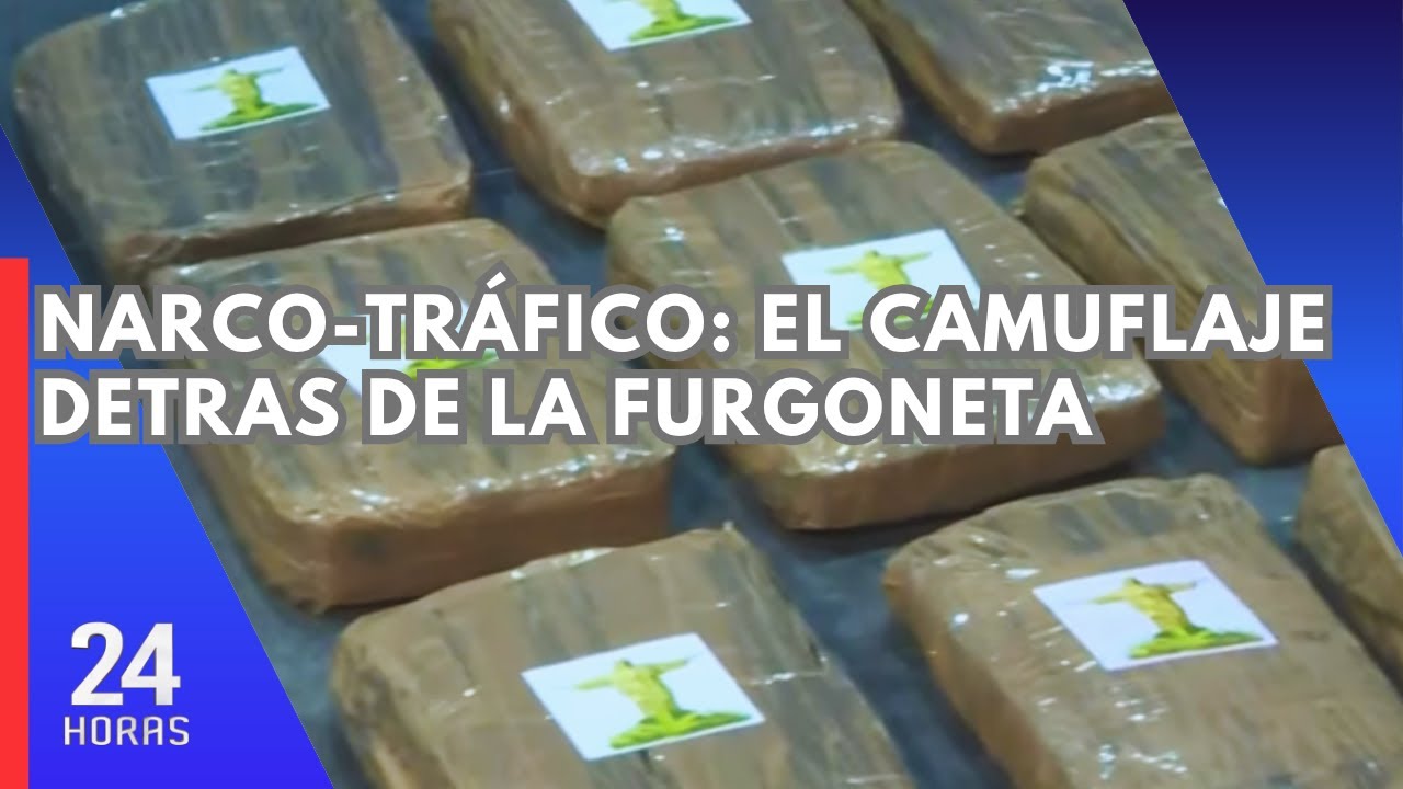 Policía decomisa mil kilos de marihuana ocultos en una furgoneta en Lima (1/2)
