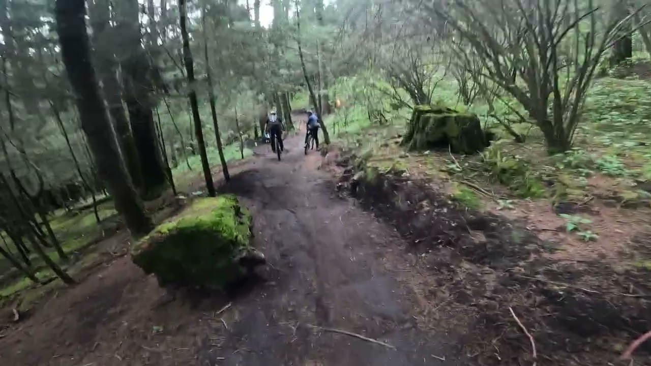 Rico y Suave en Septiembre - entrenando pista mtb en DDLL
