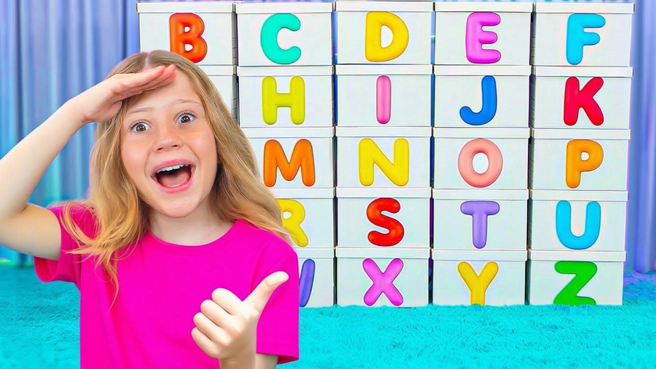 Nastya và các bạn cùng học bảng chữ cái thật vui nhộn