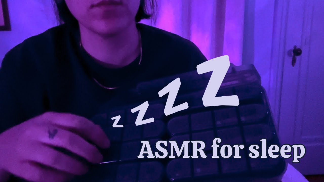 ASMR tapping & scratching to sleep 😴 