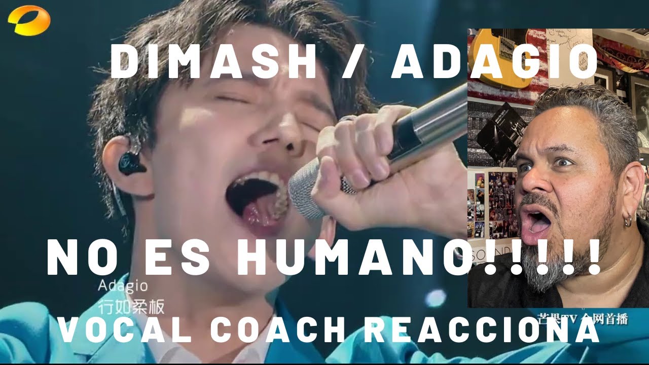 Reaccion a DIMASH / ADAGIO. NO ES HUMANO!!! English subs provided