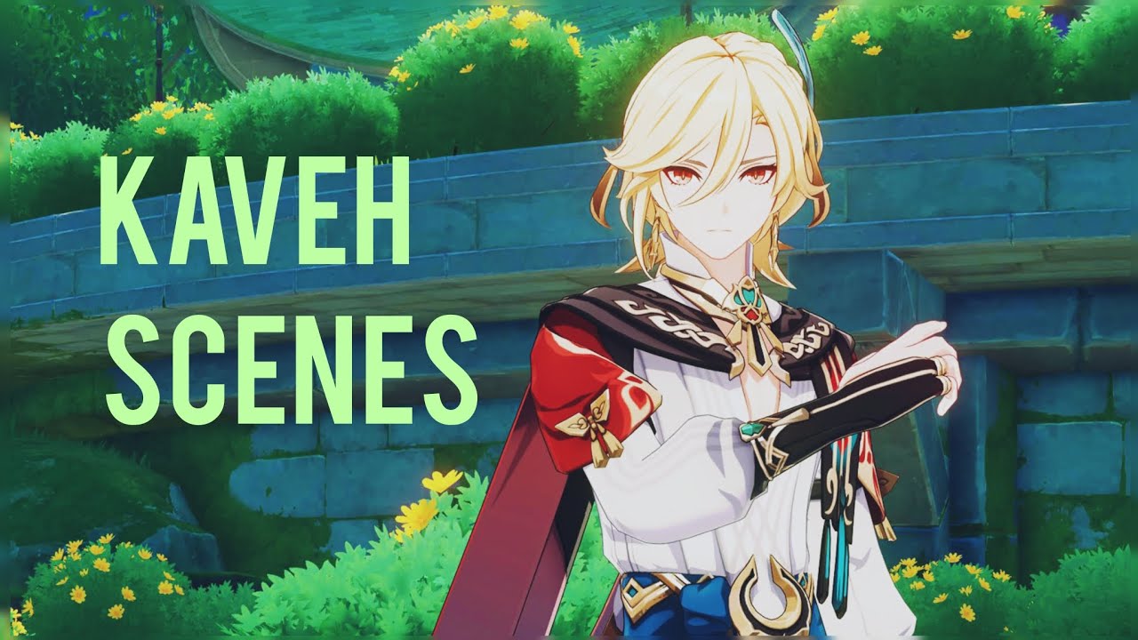 Kaveh Scenepack | Genshin Impact 1080p