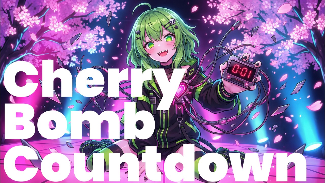 LAiMY - Cherry Bomb Countdown ( Original Nightcore Music )