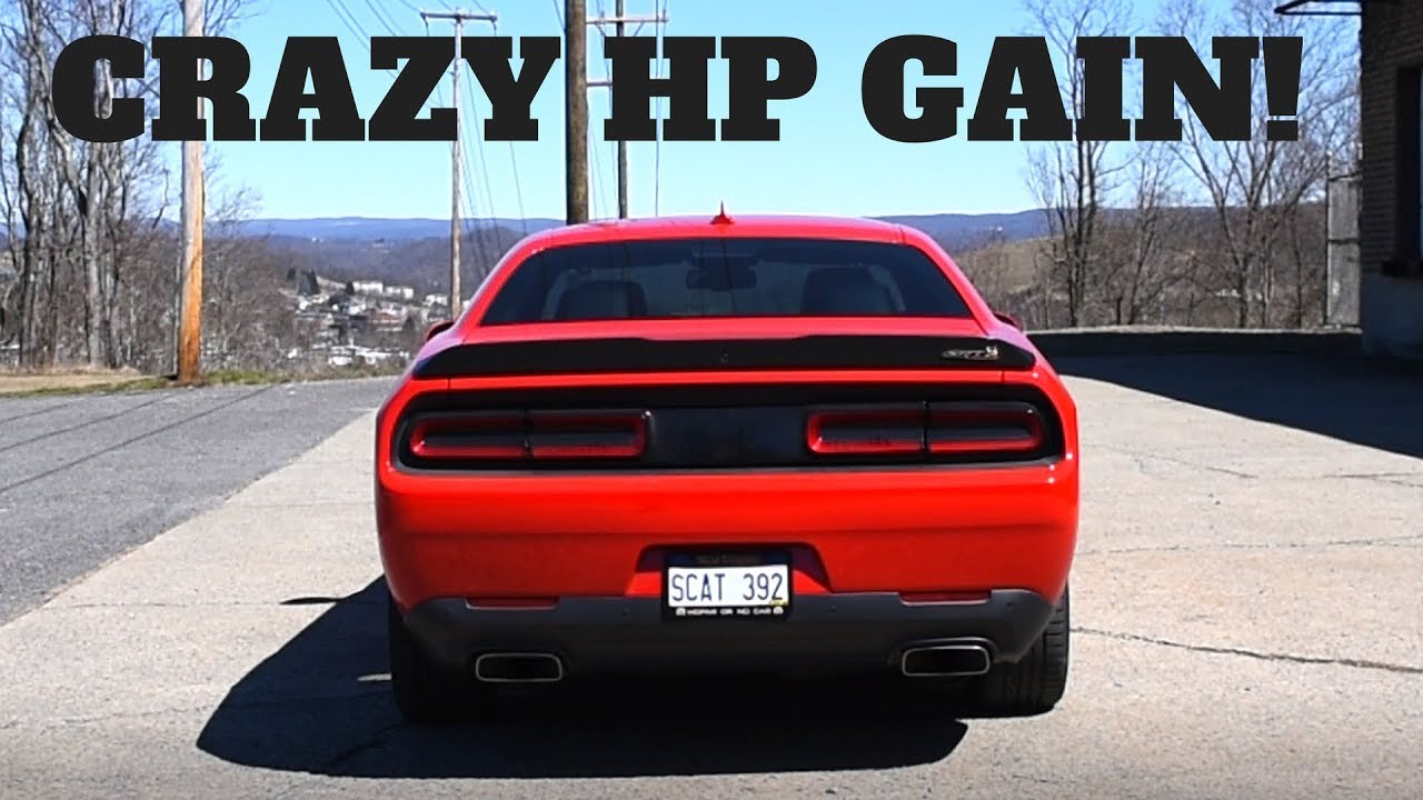 Обзор и аудиоклипы длинных коллекторов ScatPack для Dodge Challenger!